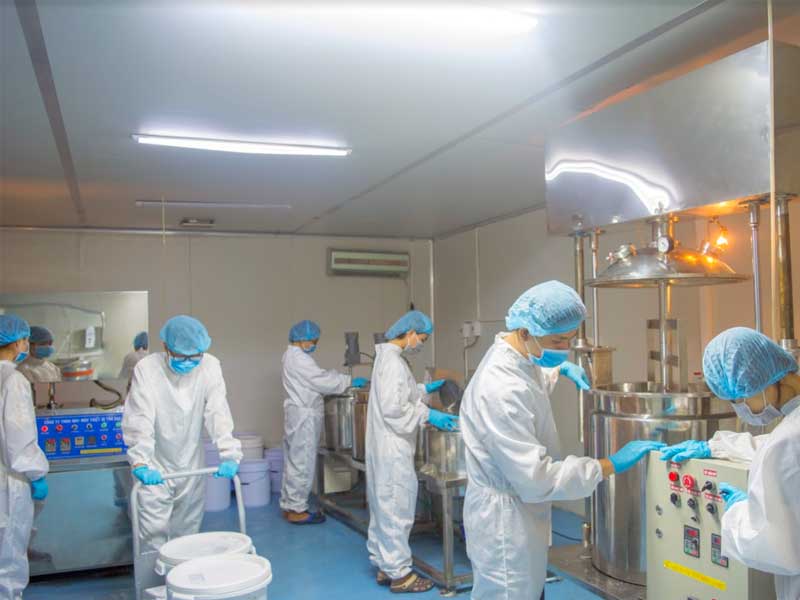 gia công sửa rửa mặt tẩy tbc hạt silica